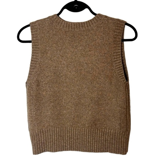 Gentle Fawn Milkshake Tan V-Neck Jordyn Sweater Vest - Picture 6 of 11
